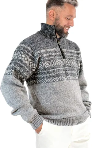 Quarter Zip Black Fleeces Soft Sweaters for Men 1/4 Zip Golf Cashmere Pullovers