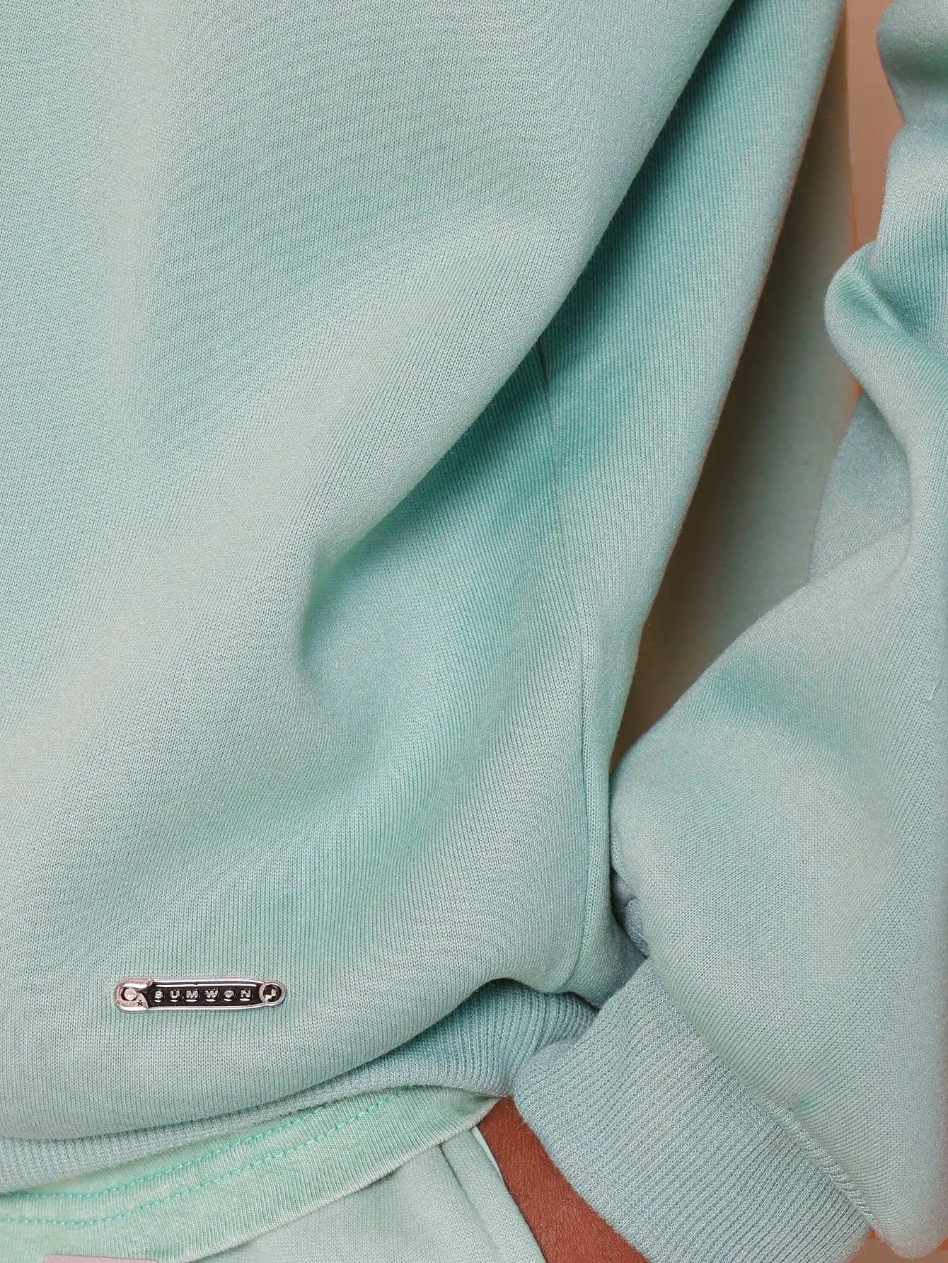 Regular Fit Long Sleeve Heavyweight Essential Sweatshirt