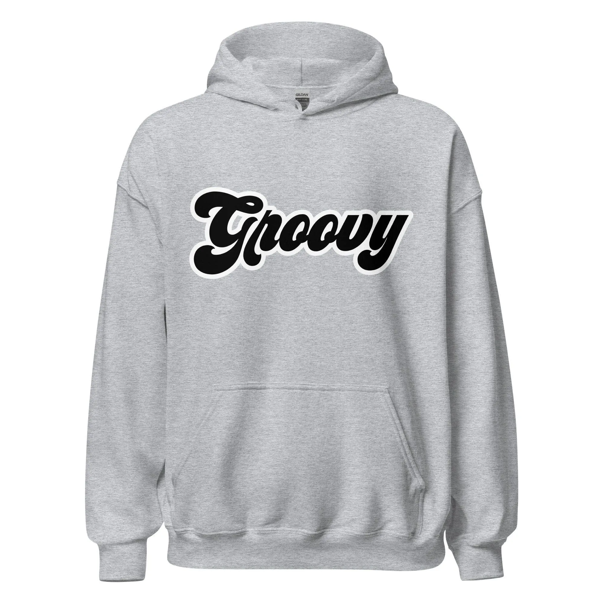 Retro Hoodie 70's Style Written Groovy Unisex Pullover