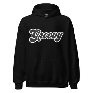 Retro Hoodie 70's Style Written Groovy Unisex Pullover