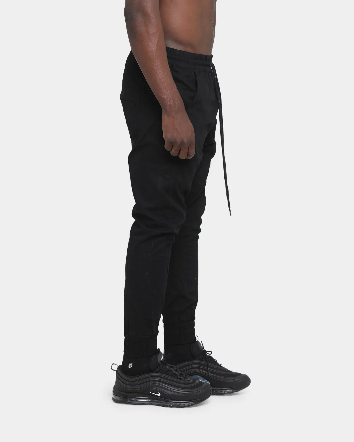 Saint Morta Patchwork Jogger Black