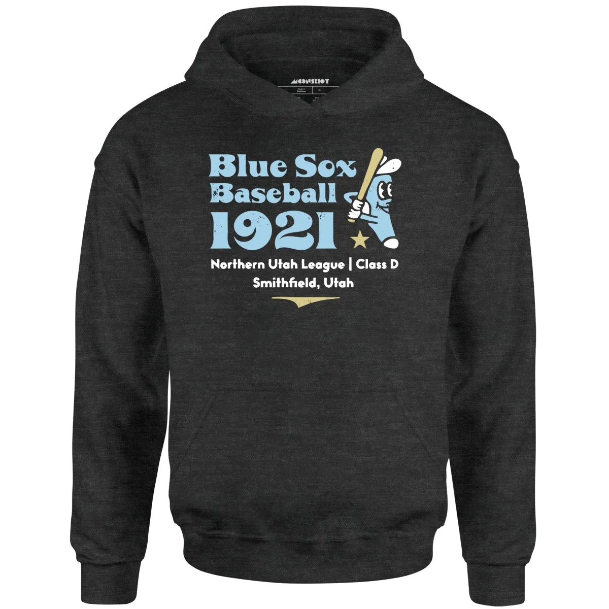 Smithfield Blue Sox - Utah - Vintage Defunct Baseball Teams - Unisex Hoodie