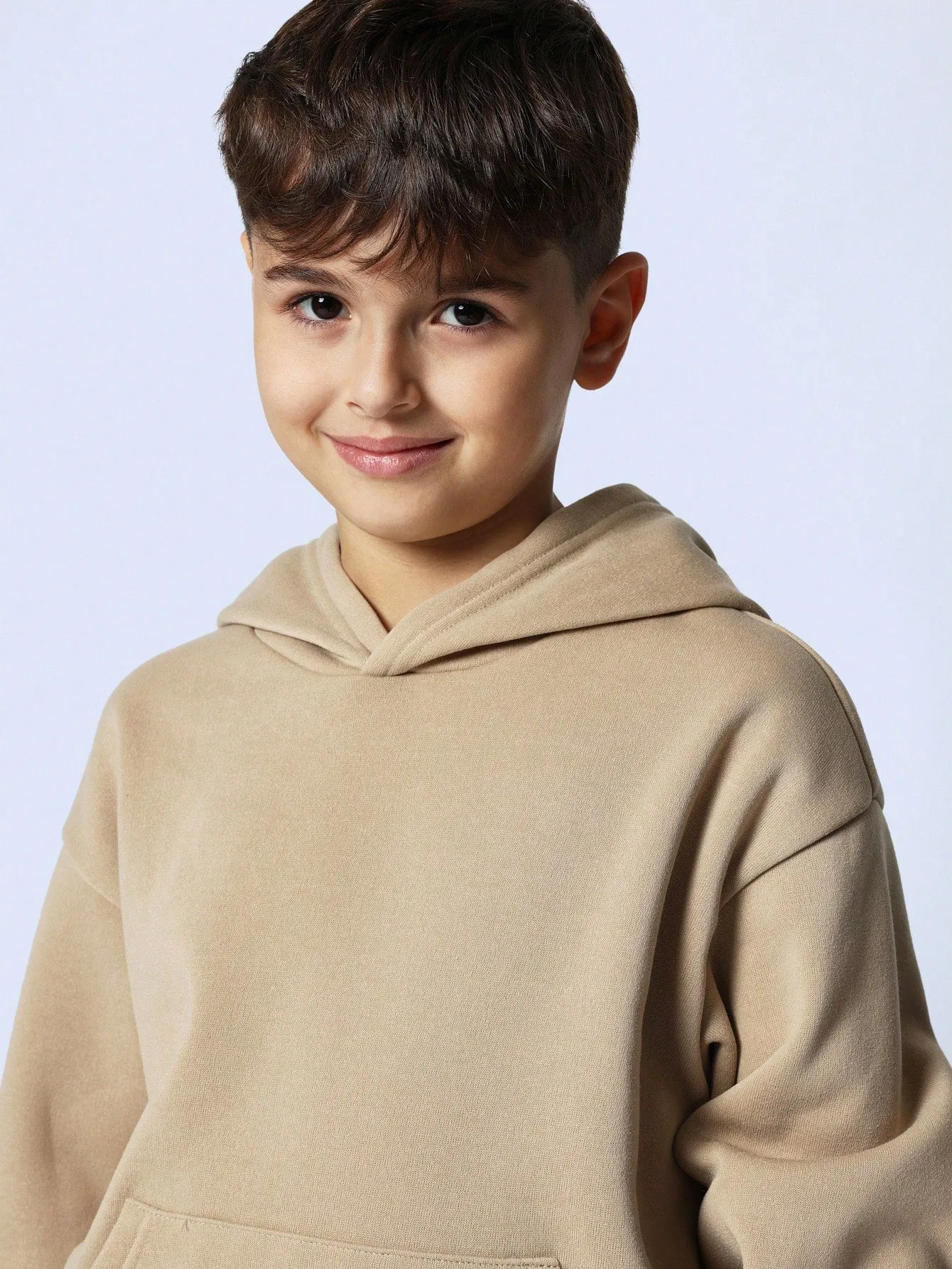 Tween Boys Comfy Regular Fit Overhead Hoodie