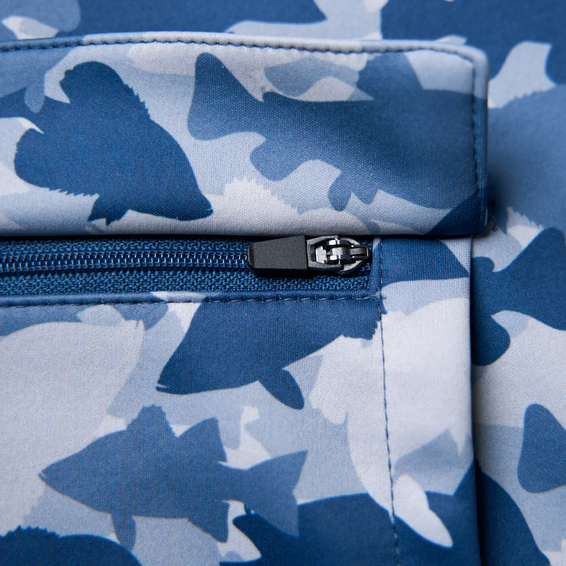 Whitewater Fish Camo Ultimate Hoodie with Gaiter