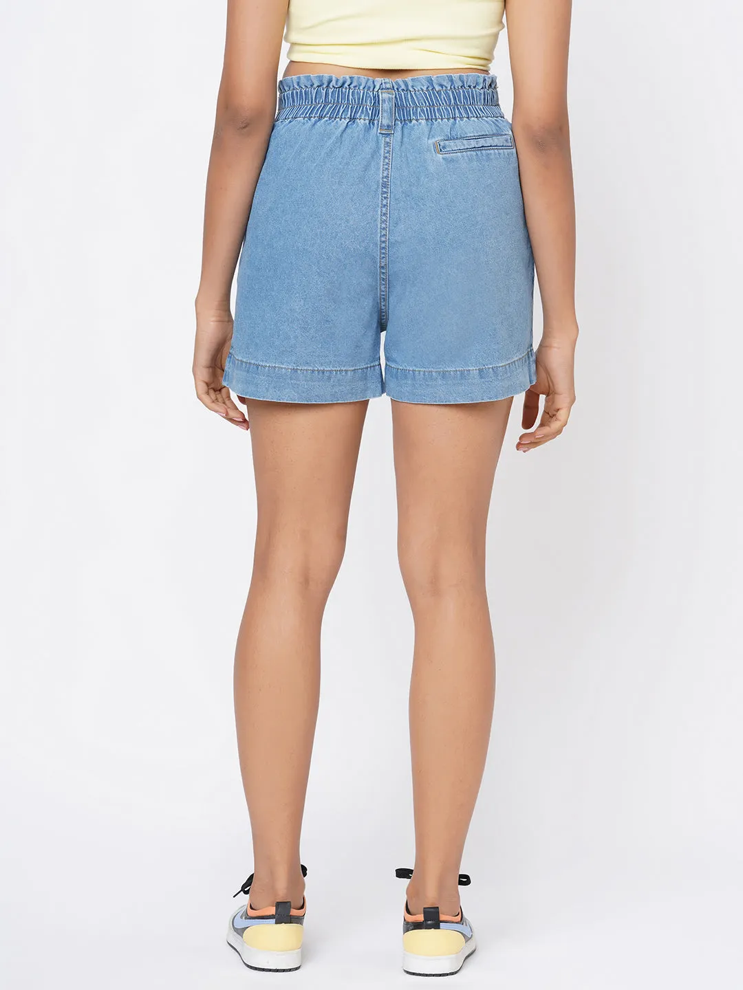 Women High-Rise Slim Fit Shorts